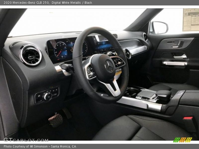 Digital White Metallic / Black 2020 Mercedes-Benz GLB 250