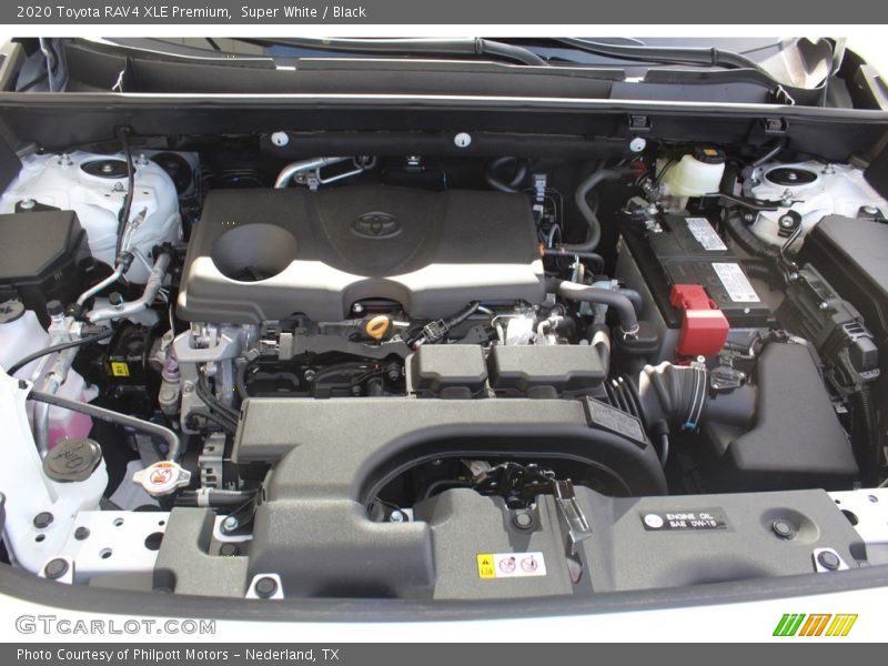Super White / Black 2020 Toyota RAV4 XLE Premium