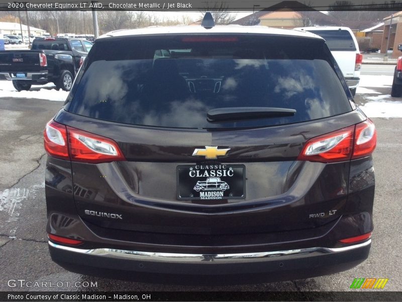 Chocolate Metallic / Jet Black 2020 Chevrolet Equinox LT AWD