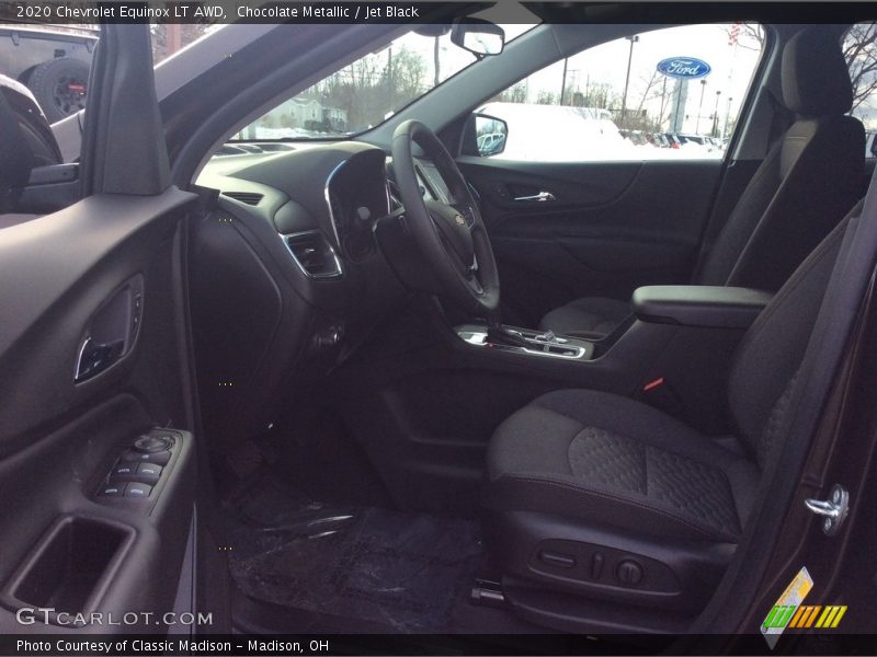 Chocolate Metallic / Jet Black 2020 Chevrolet Equinox LT AWD