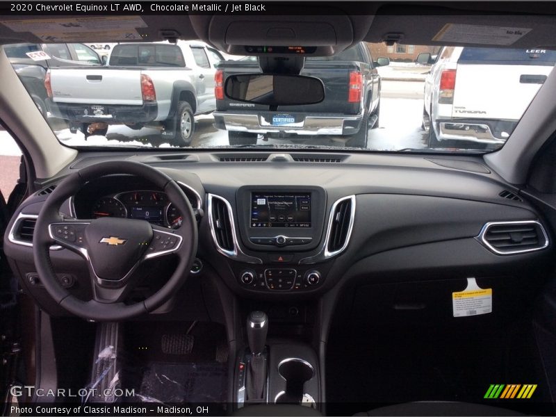 Chocolate Metallic / Jet Black 2020 Chevrolet Equinox LT AWD