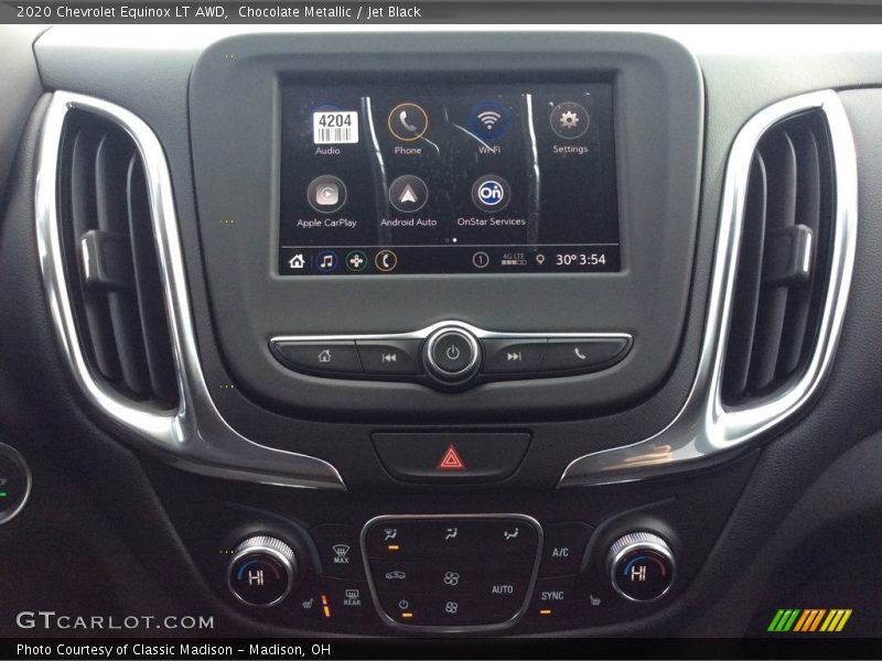 Chocolate Metallic / Jet Black 2020 Chevrolet Equinox LT AWD