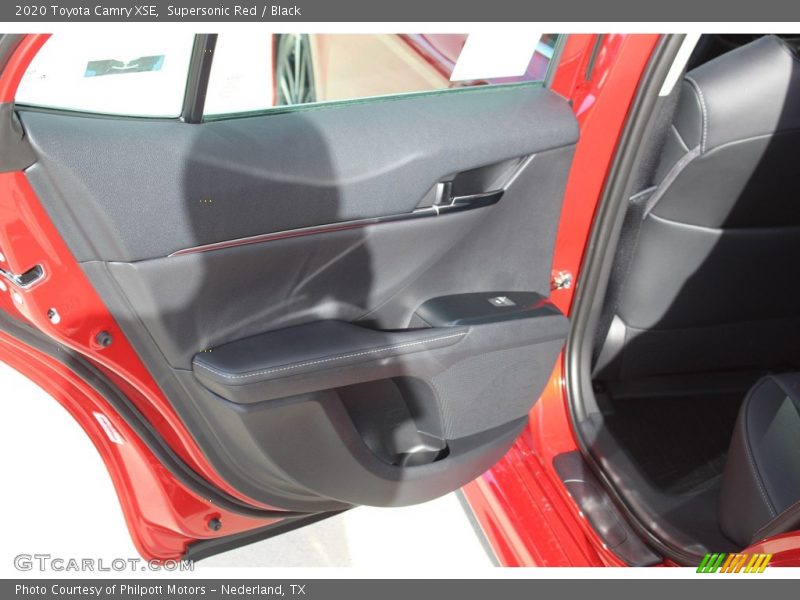 Supersonic Red / Black 2020 Toyota Camry XSE