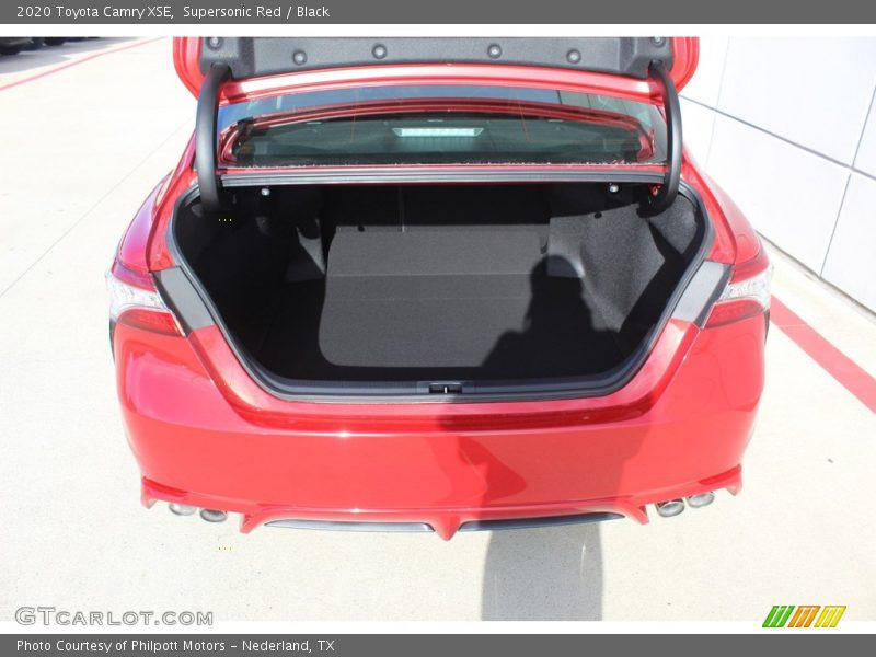 Supersonic Red / Black 2020 Toyota Camry XSE
