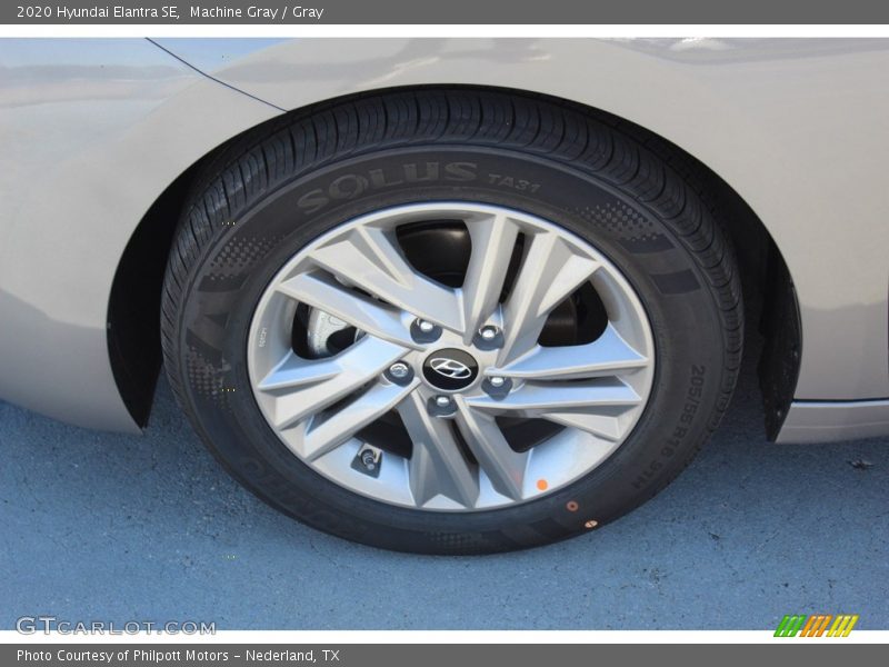 Machine Gray / Gray 2020 Hyundai Elantra SE