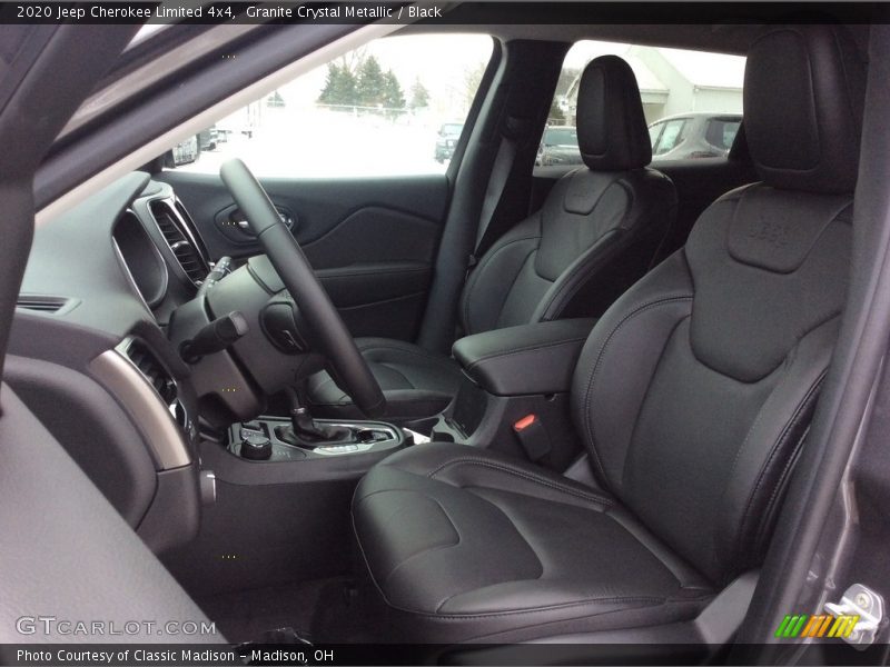 Granite Crystal Metallic / Black 2020 Jeep Cherokee Limited 4x4