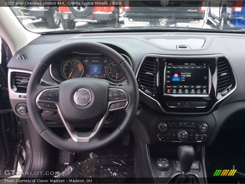 Granite Crystal Metallic / Black 2020 Jeep Cherokee Limited 4x4
