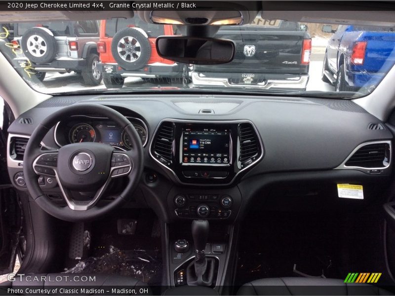 Granite Crystal Metallic / Black 2020 Jeep Cherokee Limited 4x4
