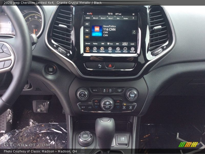 Granite Crystal Metallic / Black 2020 Jeep Cherokee Limited 4x4