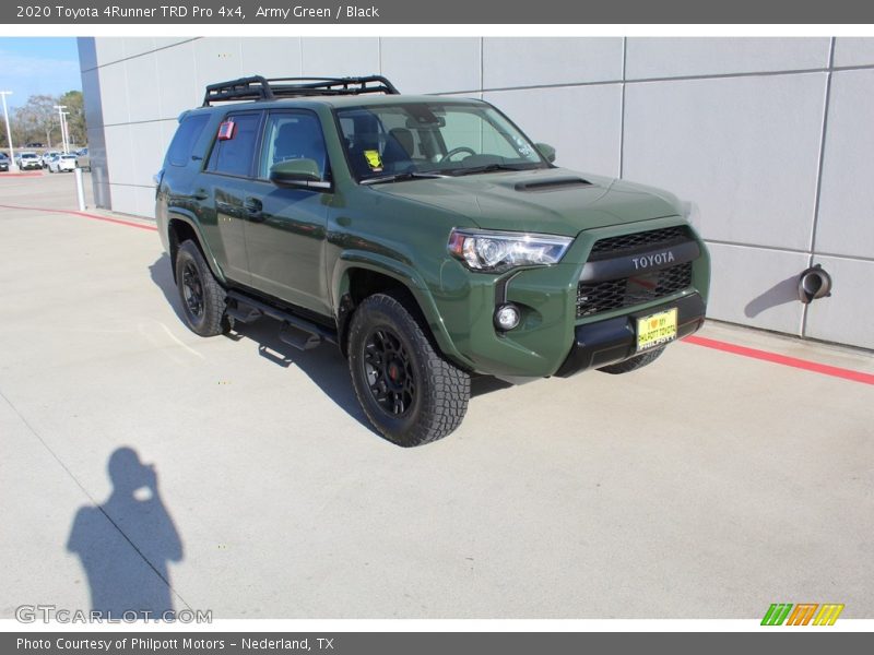 Army Green / Black 2020 Toyota 4Runner TRD Pro 4x4