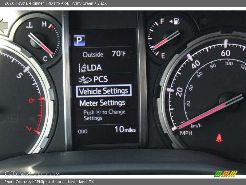 Army Green / Black 2020 Toyota 4Runner TRD Pro 4x4