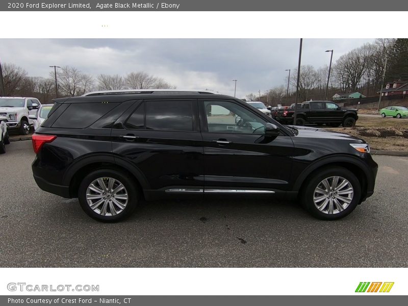 Agate Black Metallic / Ebony 2020 Ford Explorer Limited