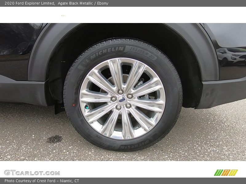 Agate Black Metallic / Ebony 2020 Ford Explorer Limited