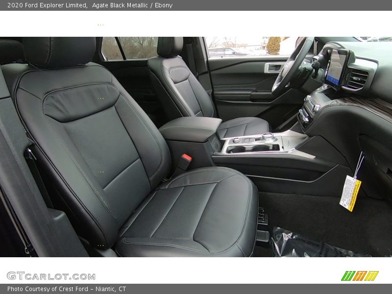 Agate Black Metallic / Ebony 2020 Ford Explorer Limited