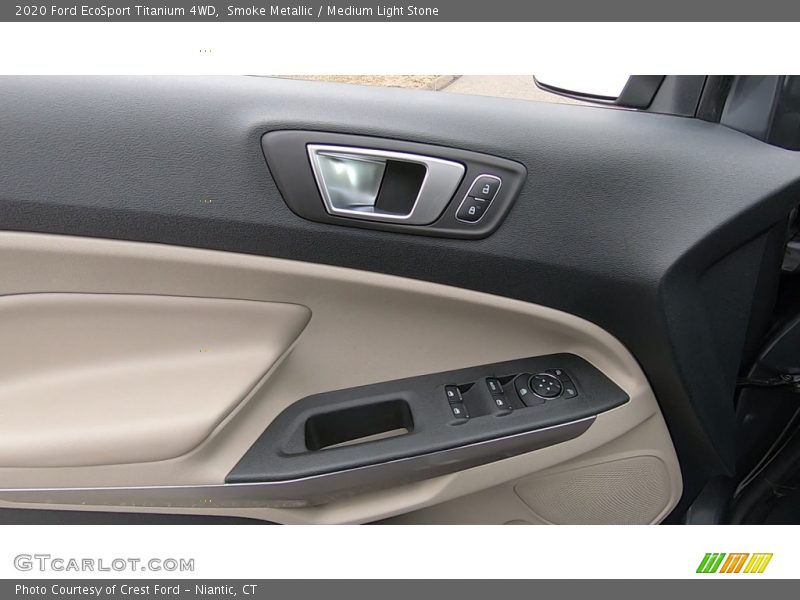 Smoke Metallic / Medium Light Stone 2020 Ford EcoSport Titanium 4WD