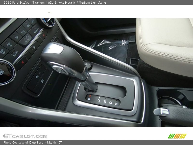 Smoke Metallic / Medium Light Stone 2020 Ford EcoSport Titanium 4WD