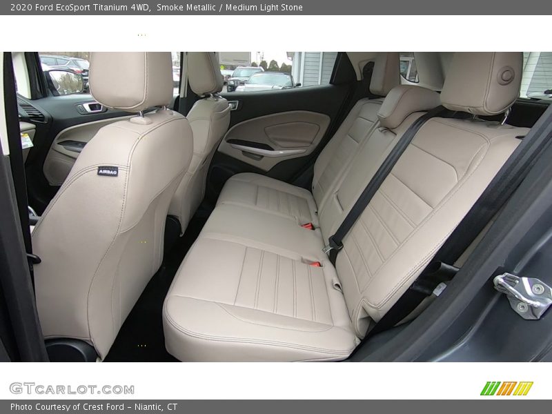 Smoke Metallic / Medium Light Stone 2020 Ford EcoSport Titanium 4WD
