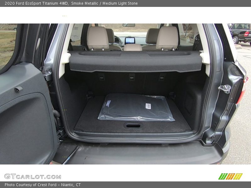 Smoke Metallic / Medium Light Stone 2020 Ford EcoSport Titanium 4WD