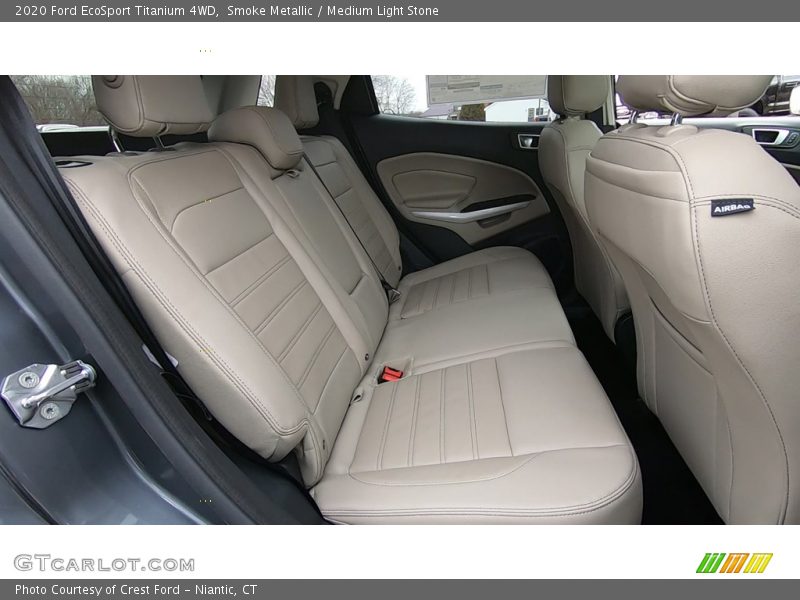 Smoke Metallic / Medium Light Stone 2020 Ford EcoSport Titanium 4WD