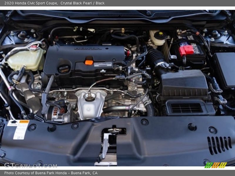  2020 Civic Sport Coupe Engine - 2.0 Liter DOHC 16-Valve i-VTEC 4 Cylinder