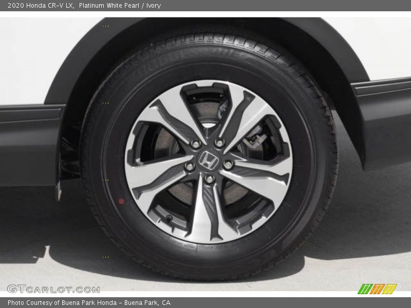 Platinum White Pearl / Ivory 2020 Honda CR-V LX
