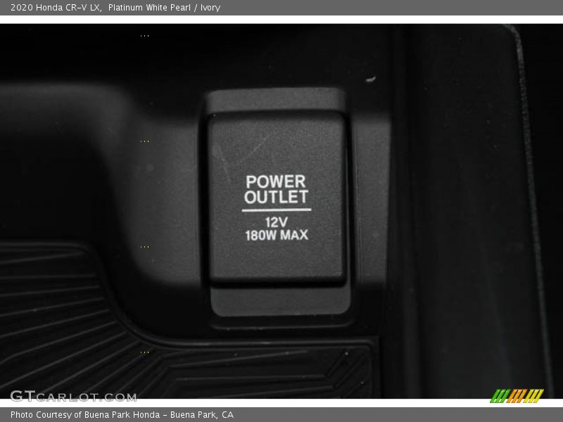 Platinum White Pearl / Ivory 2020 Honda CR-V LX