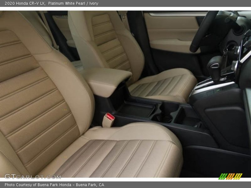 Platinum White Pearl / Ivory 2020 Honda CR-V LX