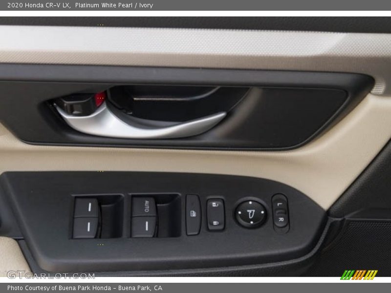Platinum White Pearl / Ivory 2020 Honda CR-V LX