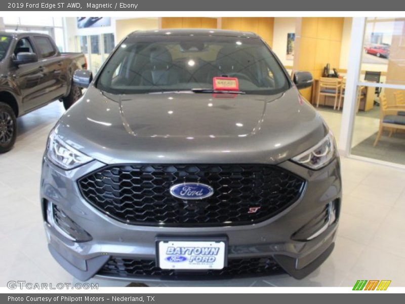 Magnetic / Ebony 2019 Ford Edge ST AWD