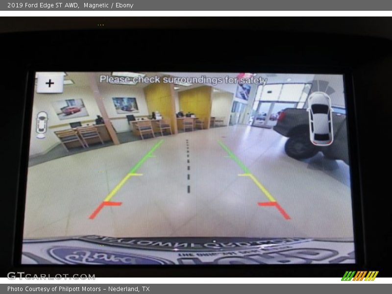 Magnetic / Ebony 2019 Ford Edge ST AWD