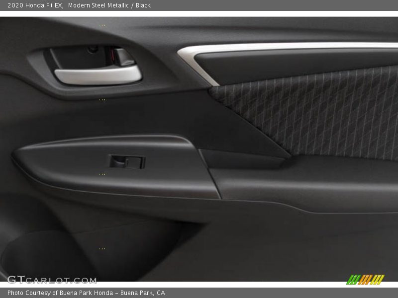 Modern Steel Metallic / Black 2020 Honda Fit EX