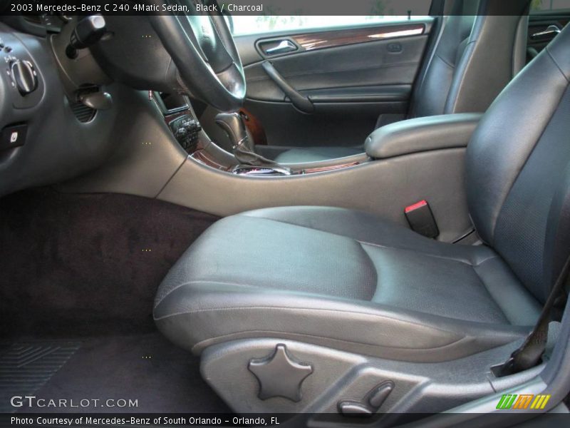 Black / Charcoal 2003 Mercedes-Benz C 240 4Matic Sedan