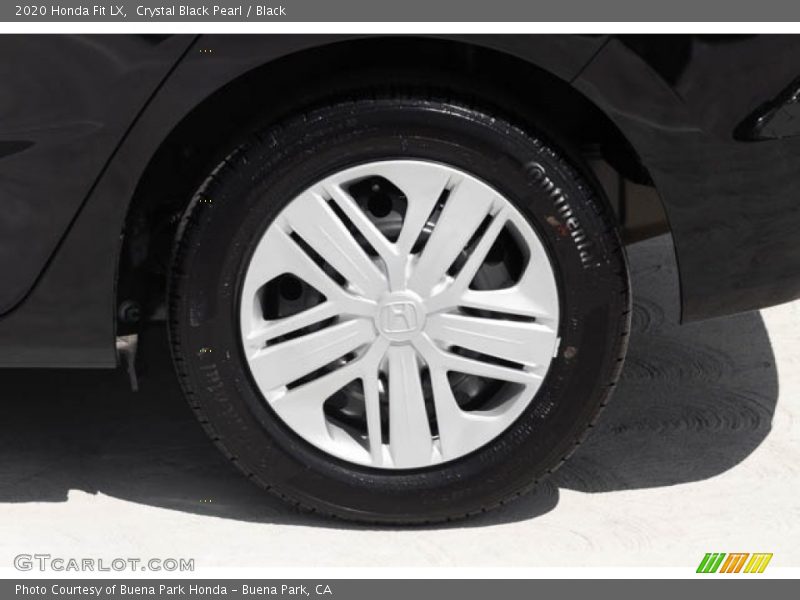 Crystal Black Pearl / Black 2020 Honda Fit LX