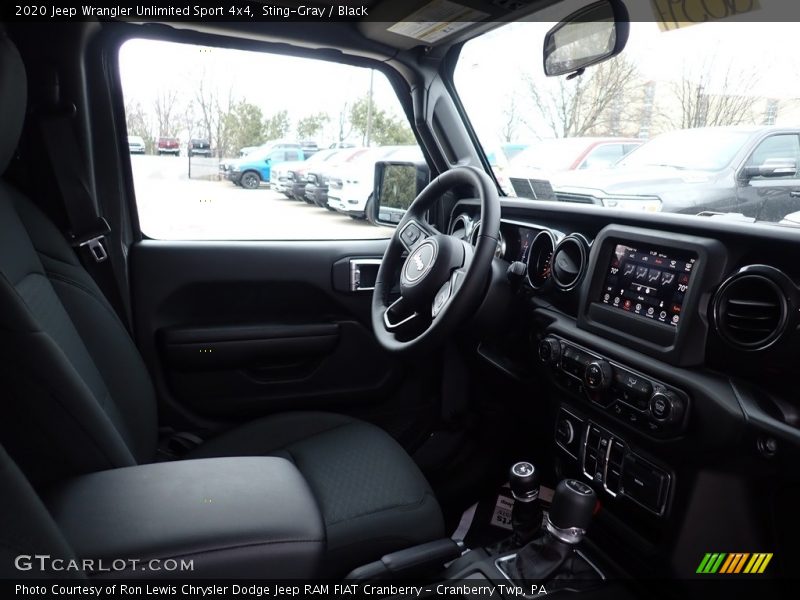 Sting-Gray / Black 2020 Jeep Wrangler Unlimited Sport 4x4