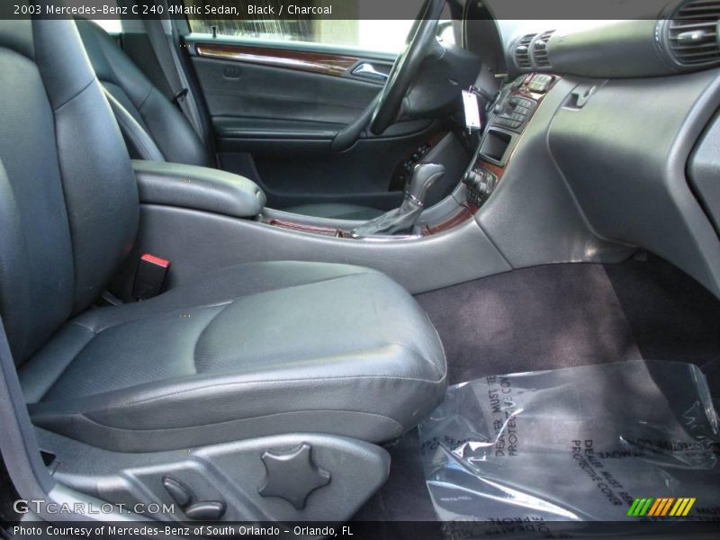 Black / Charcoal 2003 Mercedes-Benz C 240 4Matic Sedan