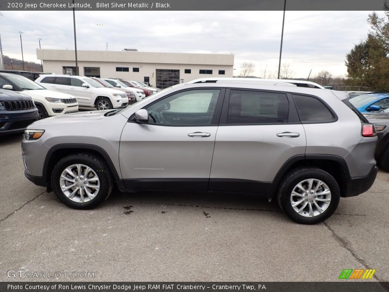 Billet Silver Metallic / Black 2020 Jeep Cherokee Latitude