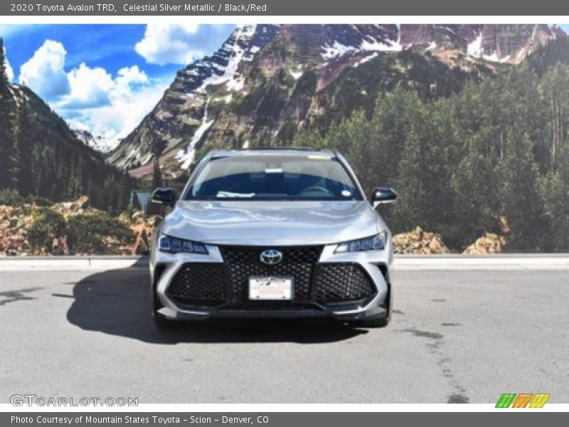 Celestial Silver Metallic / Black/Red 2020 Toyota Avalon TRD