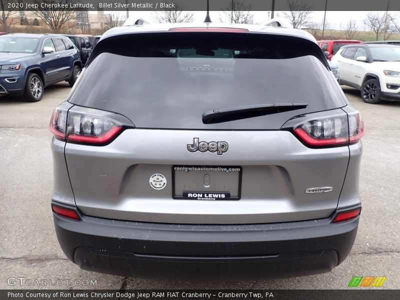 Billet Silver Metallic / Black 2020 Jeep Cherokee Latitude