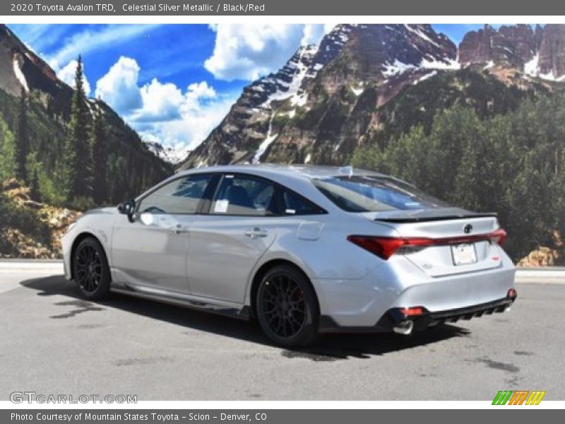 Celestial Silver Metallic / Black/Red 2020 Toyota Avalon TRD