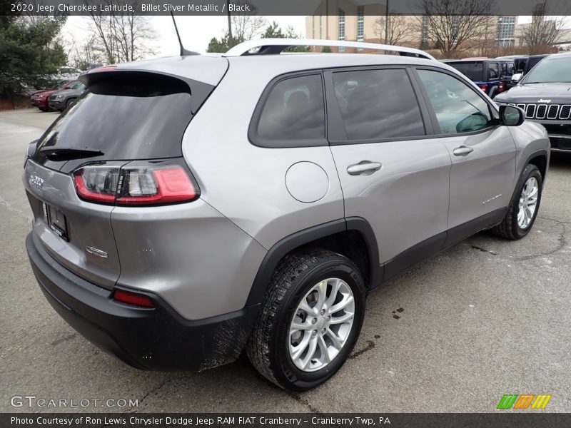 Billet Silver Metallic / Black 2020 Jeep Cherokee Latitude