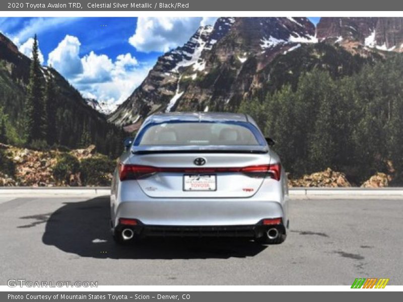Celestial Silver Metallic / Black/Red 2020 Toyota Avalon TRD
