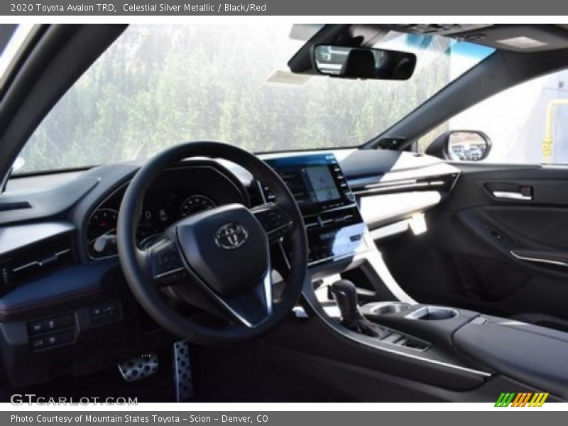 Celestial Silver Metallic / Black/Red 2020 Toyota Avalon TRD