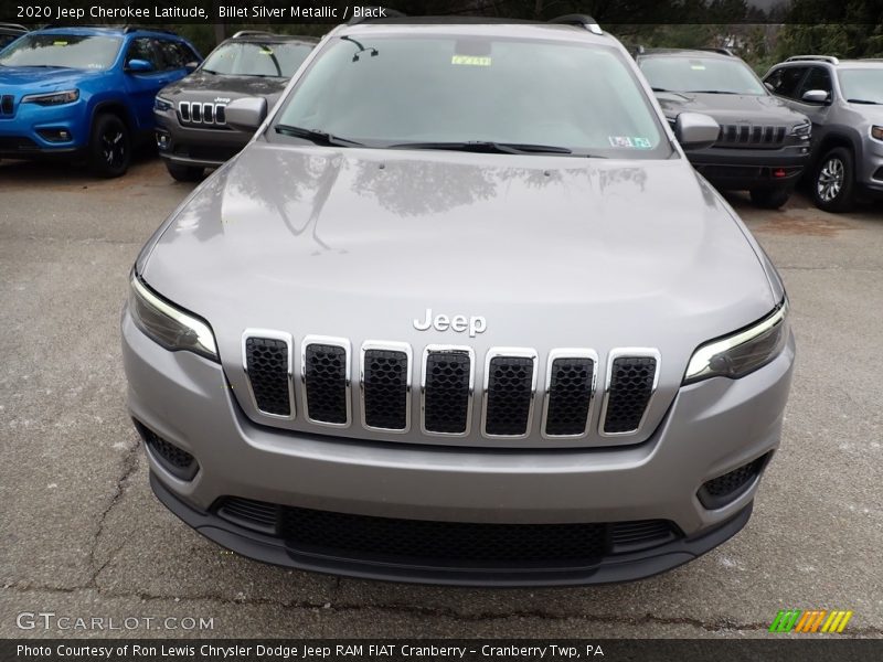 Billet Silver Metallic / Black 2020 Jeep Cherokee Latitude
