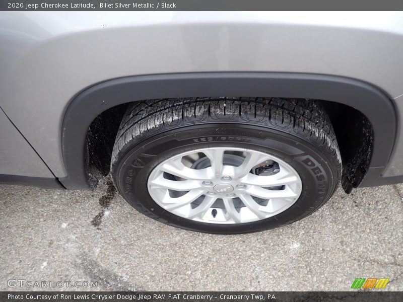 Billet Silver Metallic / Black 2020 Jeep Cherokee Latitude