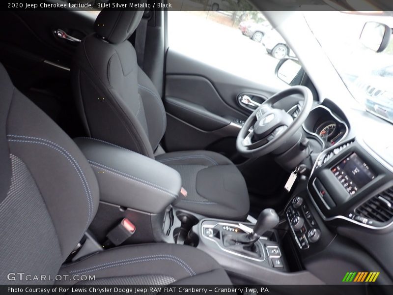 Billet Silver Metallic / Black 2020 Jeep Cherokee Latitude