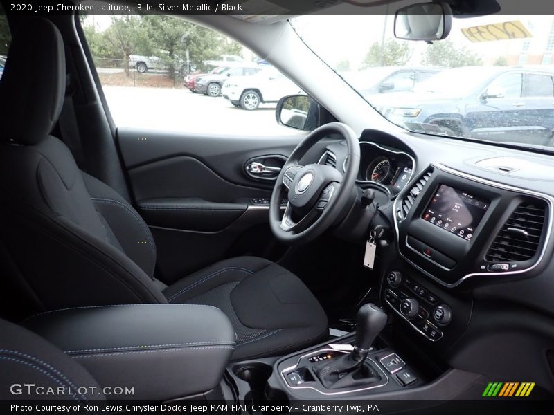 Billet Silver Metallic / Black 2020 Jeep Cherokee Latitude