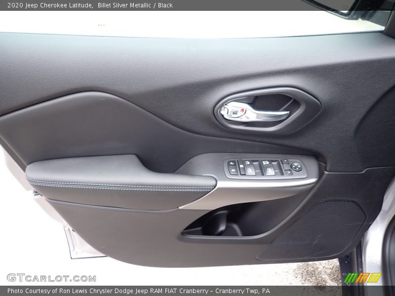 Billet Silver Metallic / Black 2020 Jeep Cherokee Latitude