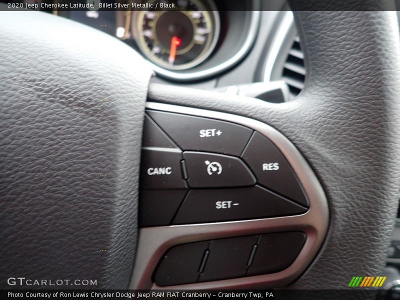 Billet Silver Metallic / Black 2020 Jeep Cherokee Latitude