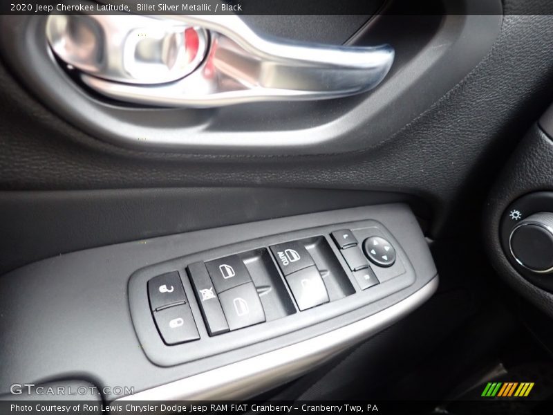 Billet Silver Metallic / Black 2020 Jeep Cherokee Latitude
