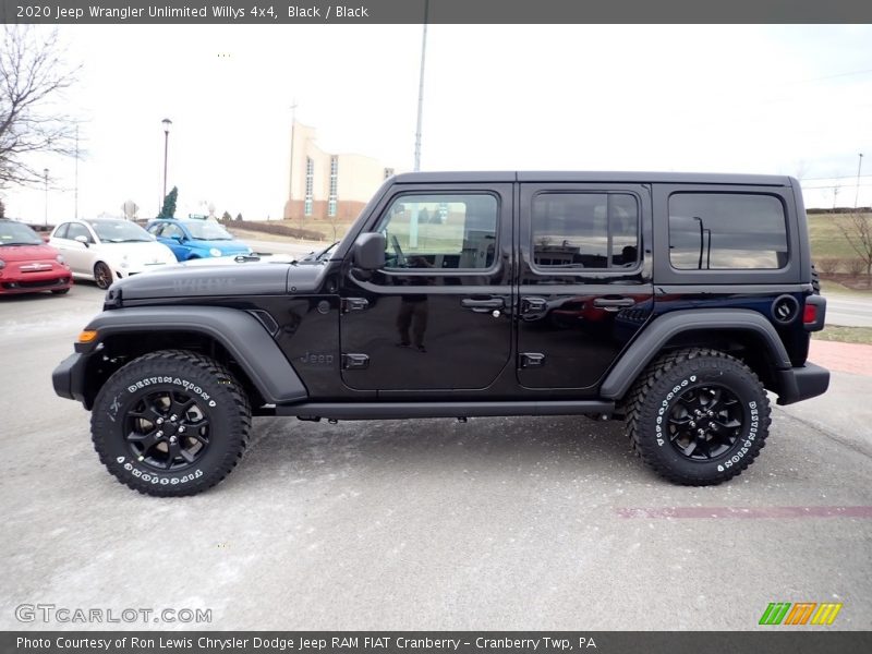  2020 Wrangler Unlimited Willys 4x4 Black
